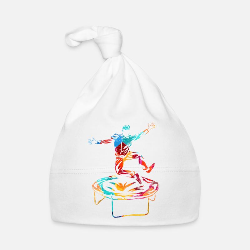 Trampolin Baby Bio-Mütze