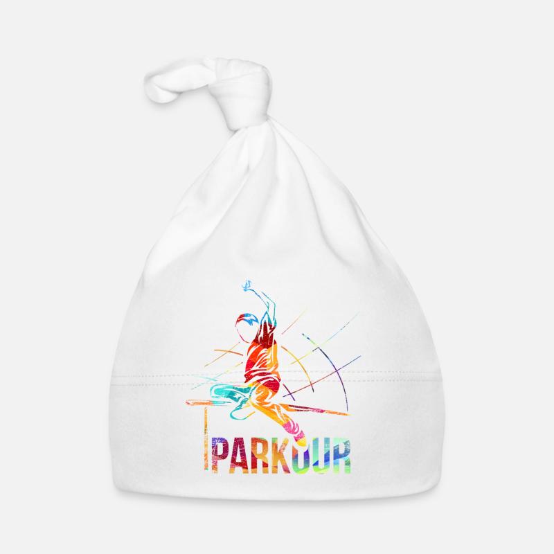 Parkour Geschenk Baby Bio-Mütze