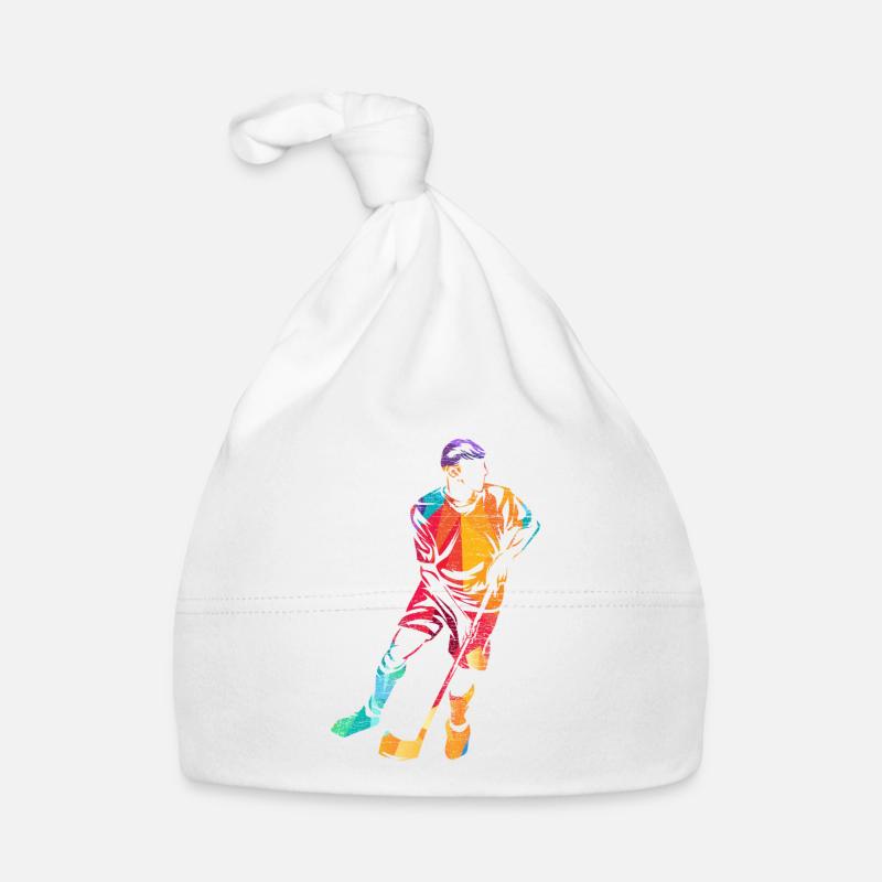 Floorball Geschenk Baby Bio-Mütze