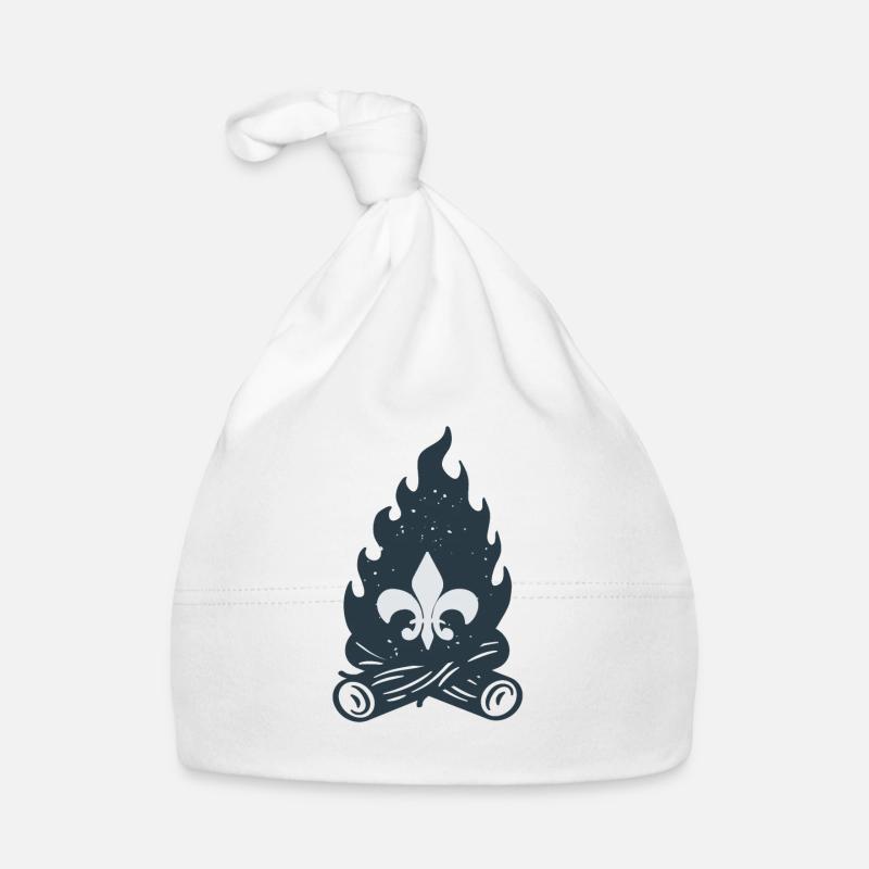 Campfire Scout starry sky Organic Baby Cap