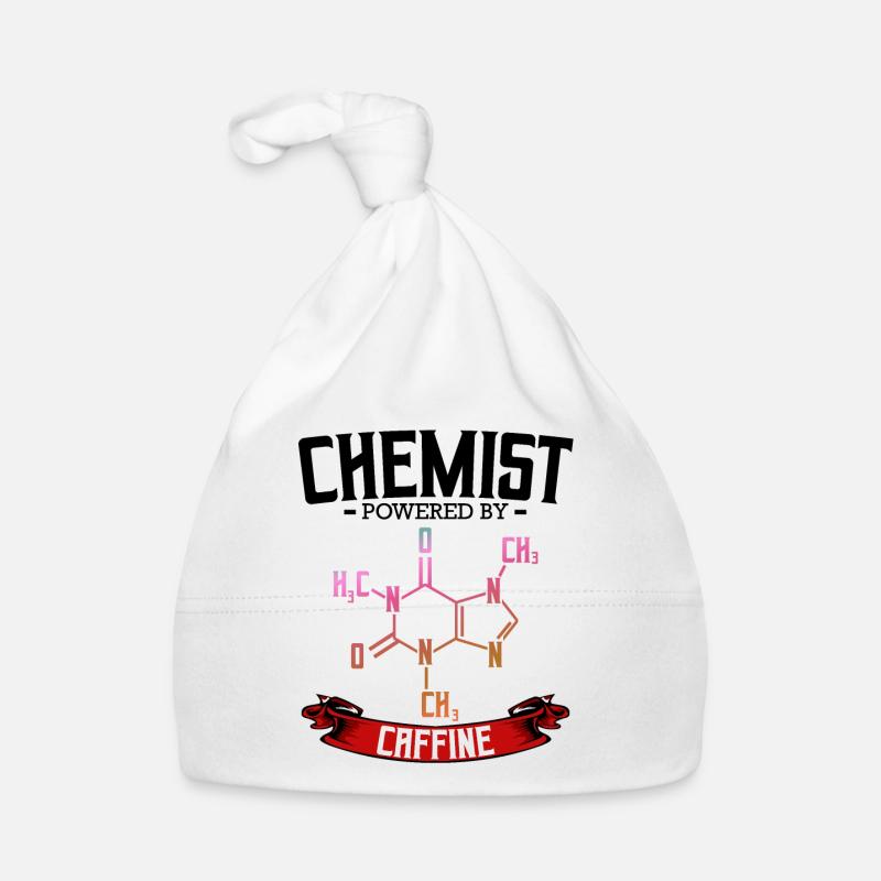Chemist Powered By Caffine Chemistry Gift Organic Baby Cap