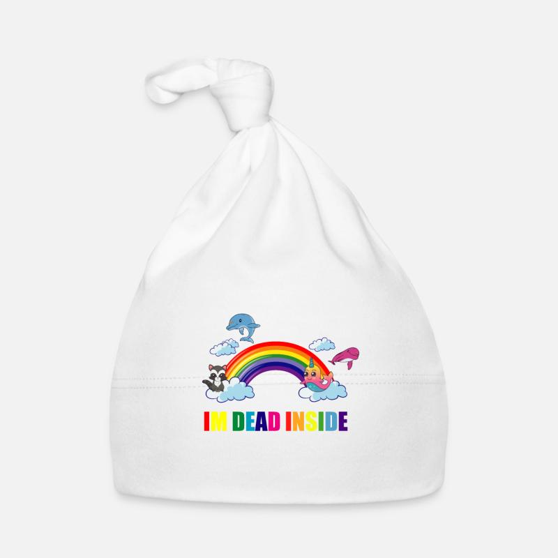 Im dead inside Baby Bio-Mütze
