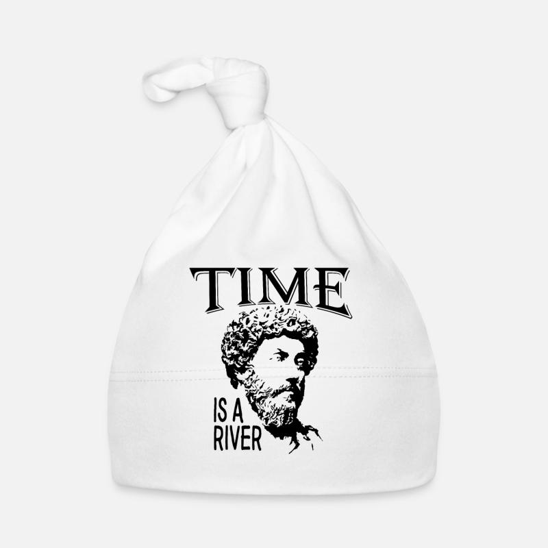 Le temps est une rivière | Marc Aurèle Père de Bonnet bio Bébé