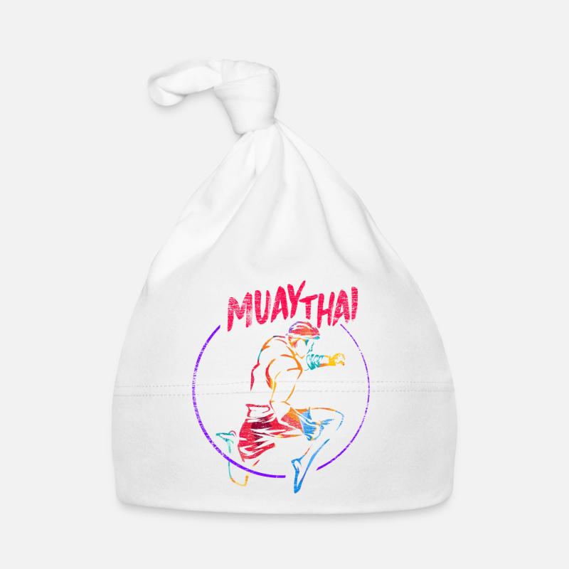 Muay Thai Boxing Geschenk Baby Bio-Mütze