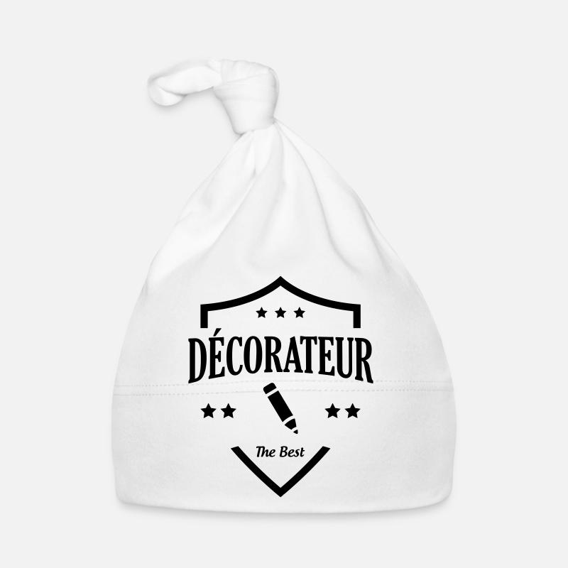 Decorator / Designer / Dekorateur / Décorateur Organic Baby Cap