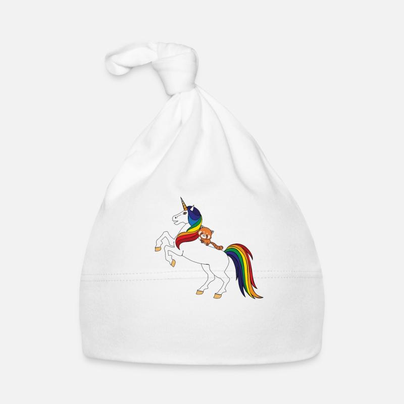 Red Panda Organic Baby Cap