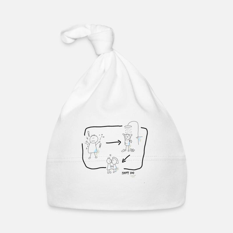 Les douches rendent les odeurs propres Bonnet bio Bébé