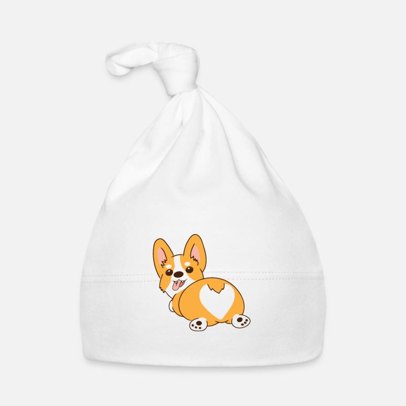 Corgi Baby Bio-Mütze