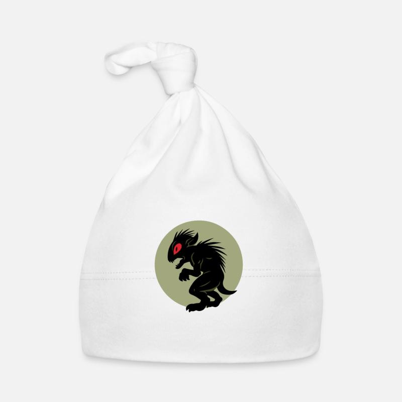 El Chupacabra - Baby Bio-Mütze - Weiß