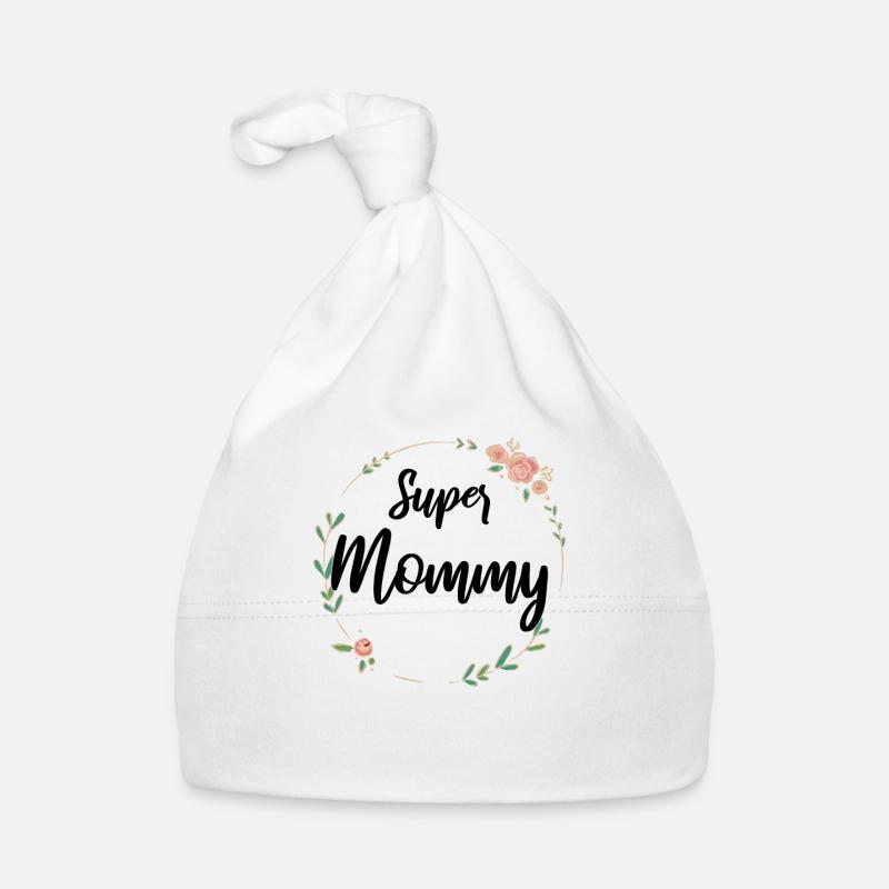 Super Mommy beste Mama Lieblings Mutter Geschenk Baby Bio-Mütze