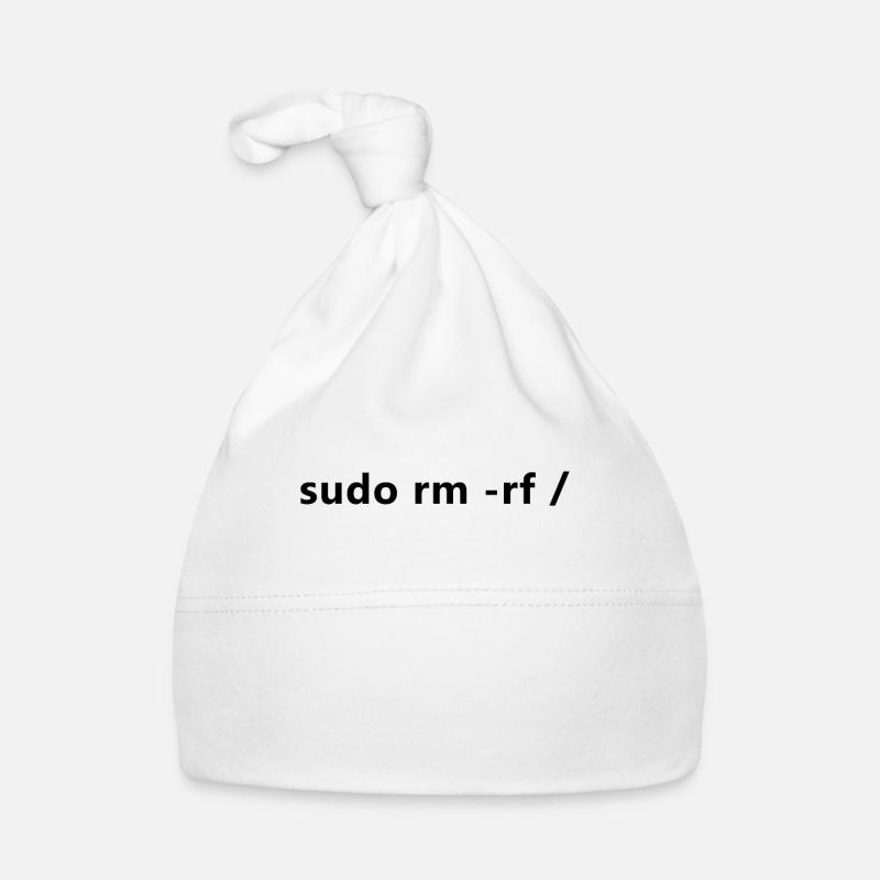 Linux Admin Programmer sudo rm rf / Bonnet bio Bébé