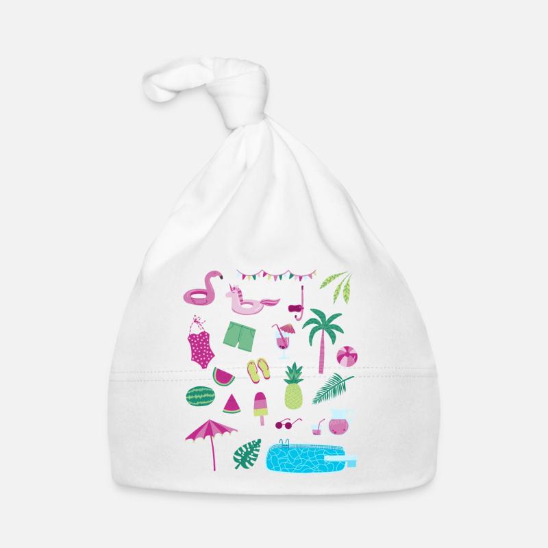 Fête de la piscine Bonnet bio Bébé