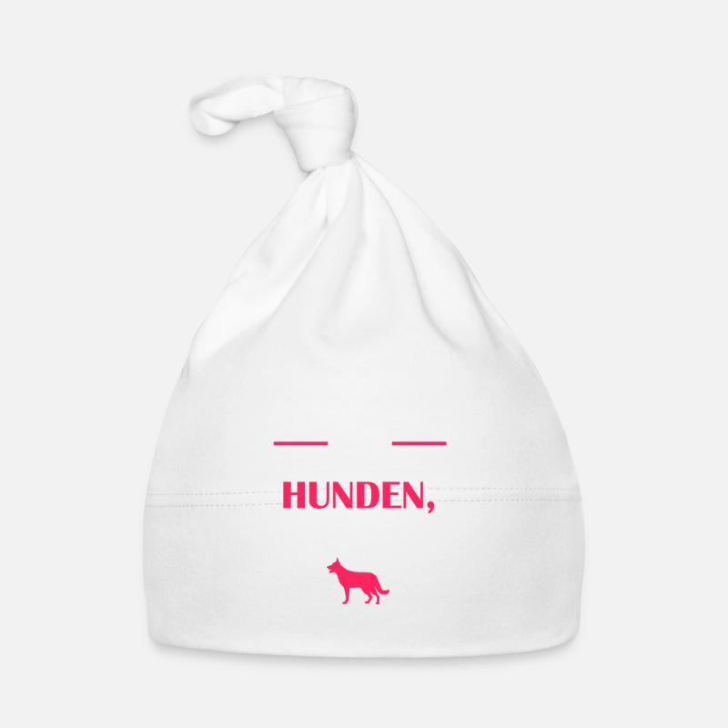 ICH MISSTRAUE MENSCHEN DIE HUNDE NICHT MÖGEN Baby Bio-Mütze