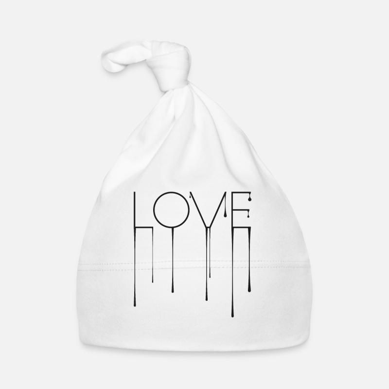 Love liquide - design Bonnet bio Bébé