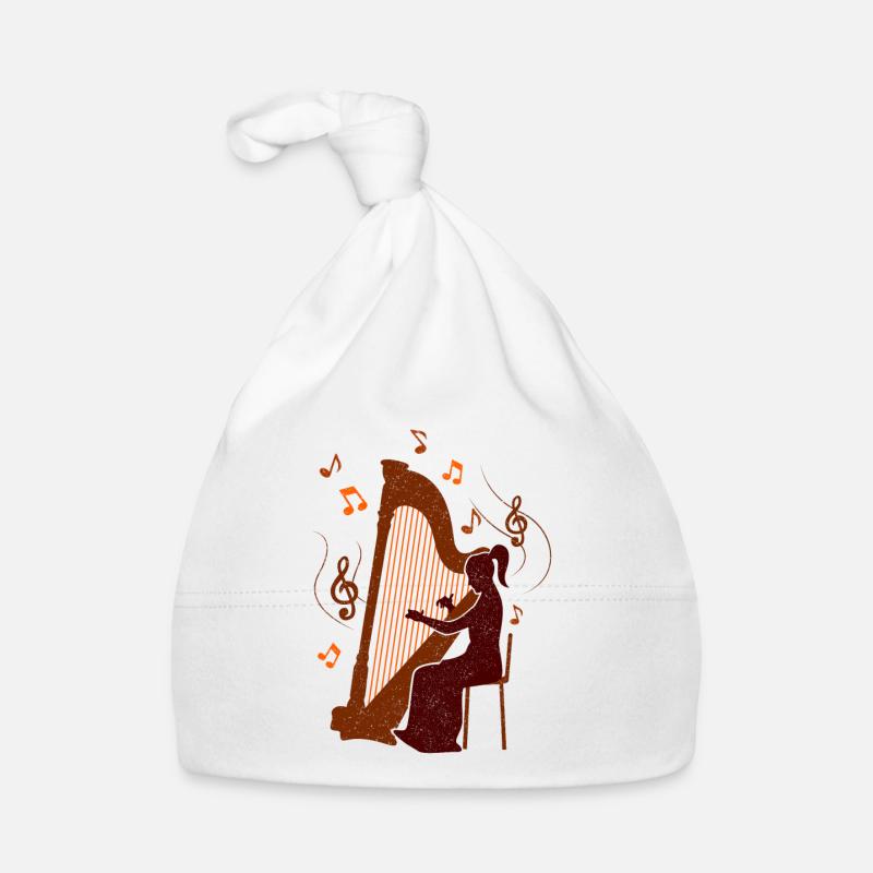 Harpe - design Bonnet bio Bébé