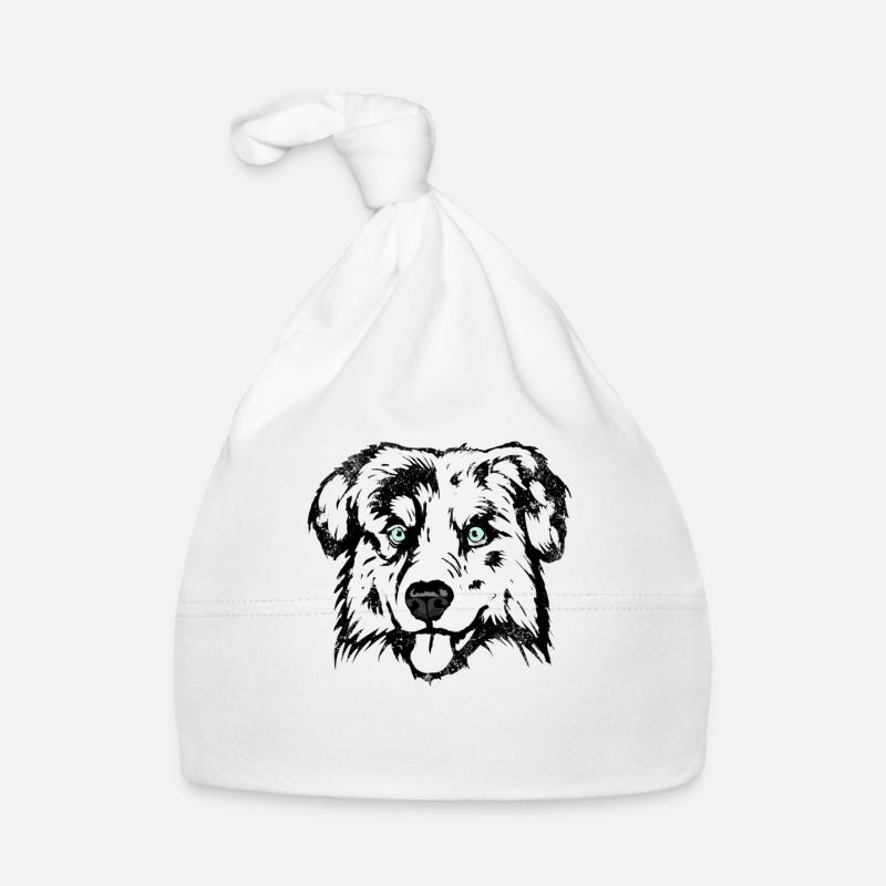 AUSTRALIAN SHEPHERD Baby Bio-Mütze
