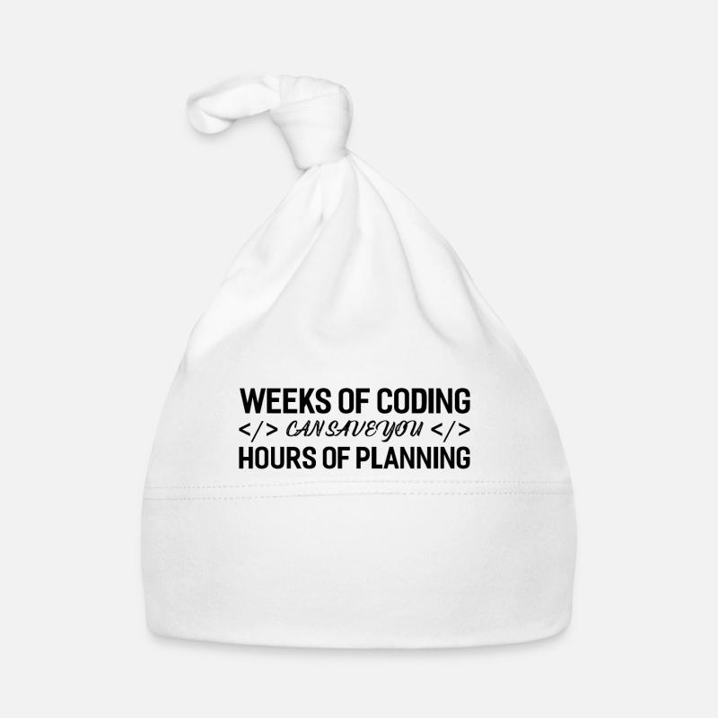 Programmierer Wochen Von Coding Baby Bio-Mütze