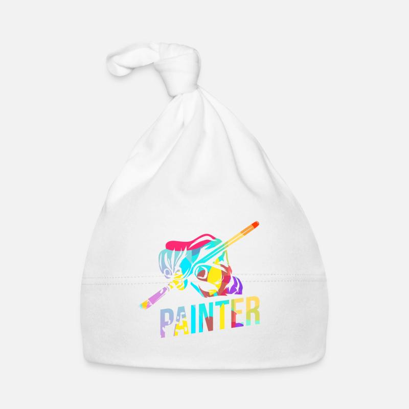 Painter gift Organic Baby Cap