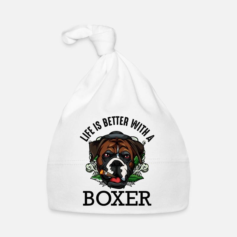 Boxer Baby Bio-Mütze