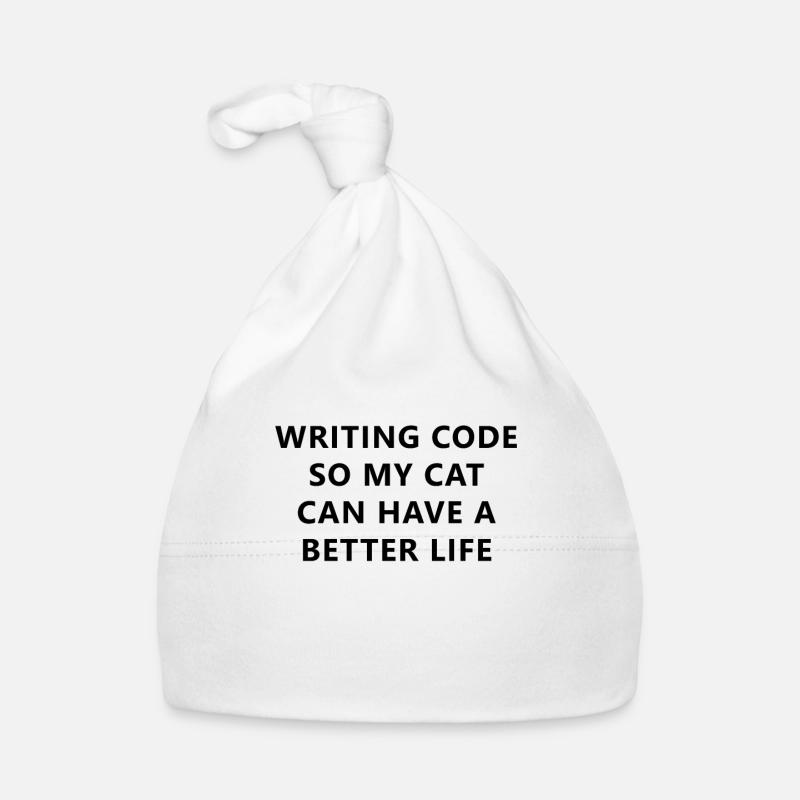 Programming Writing Code For Dog Organic Baby Cap