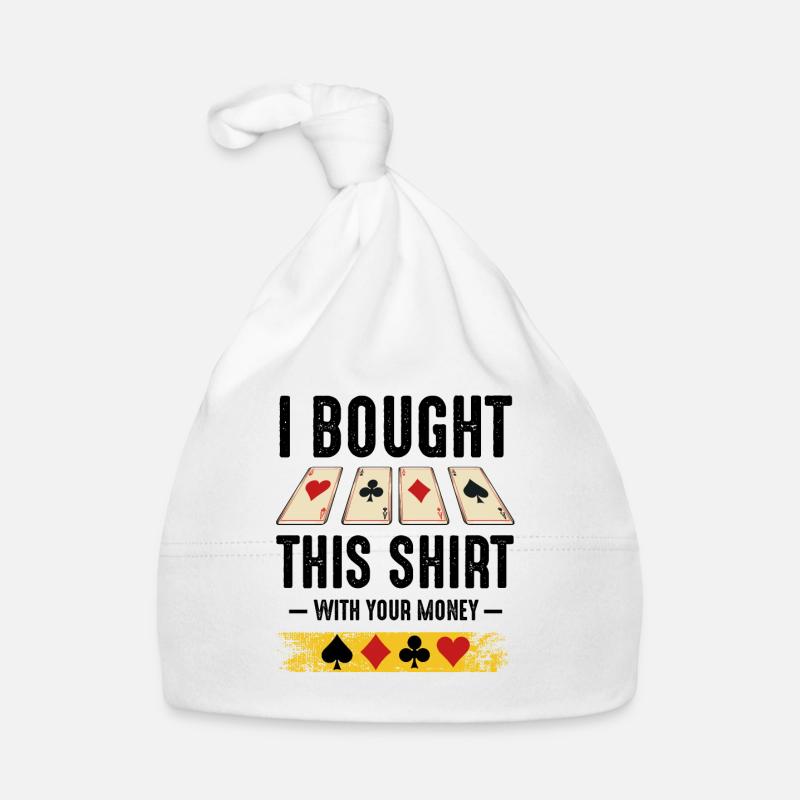 Poker Baby Bio-Mütze