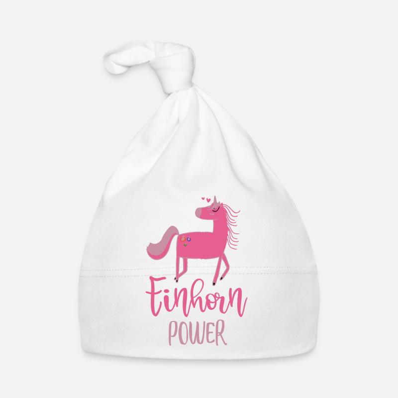 PUISSANCE DE LA LICORNE Bonnet bio Bébé