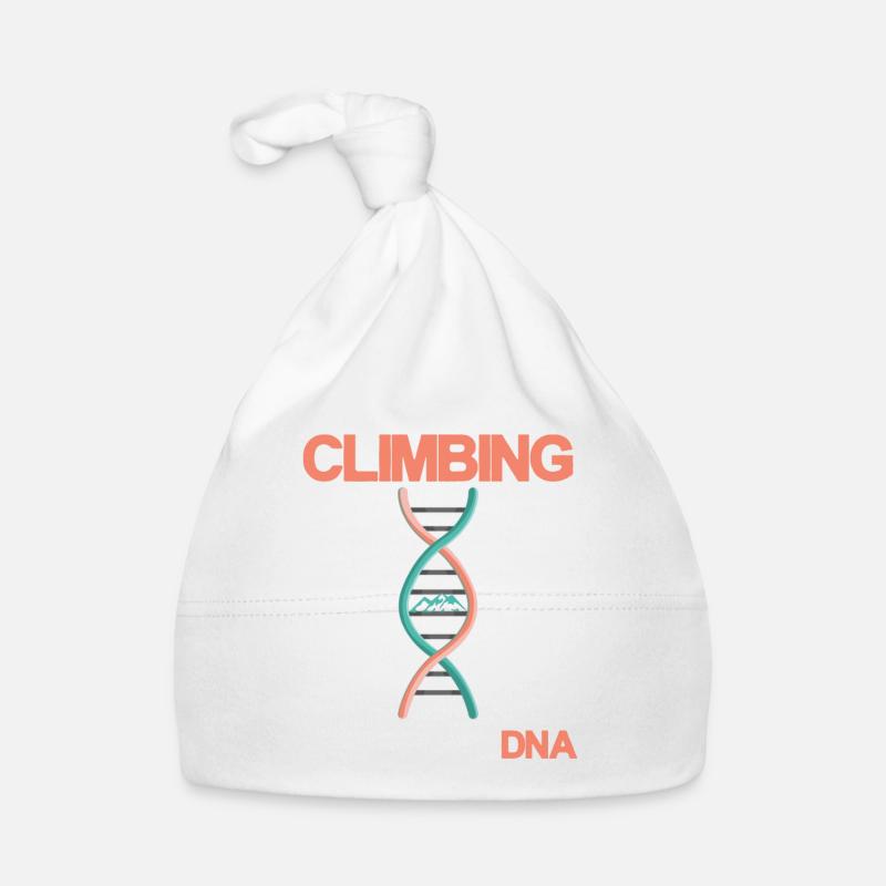 Bergsteigen Bergsteiger Climbing Klettern Berge Baby Bio-Mütze
