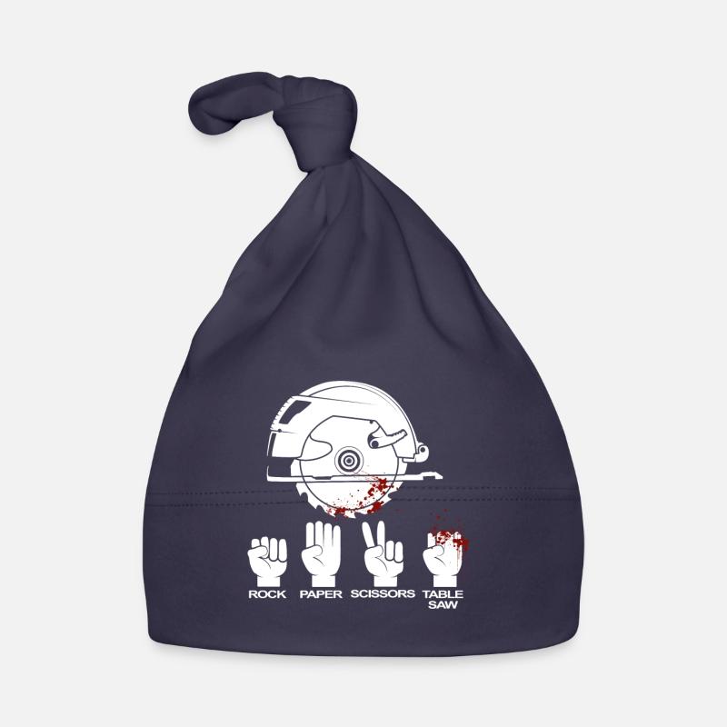 Scie à table cadeau de charpentier et menuisier Bonnet bio Bébé