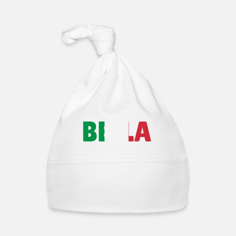 Bella schön Frau Mädchen Italien Geschenk Baby Bio-Mütze
