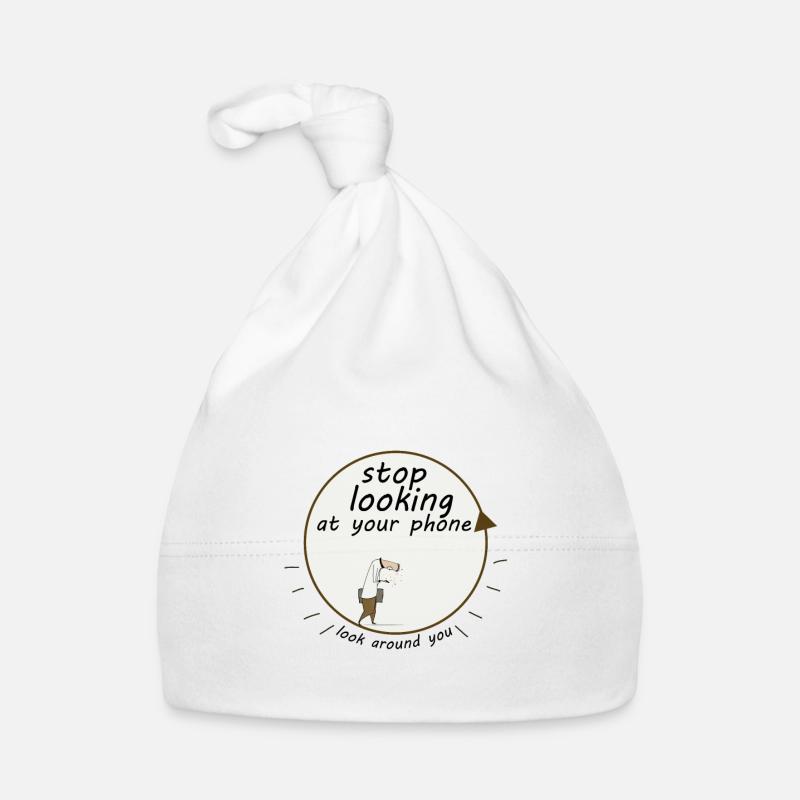 Stop Smombie | Enjoy your life Organic Baby Cap