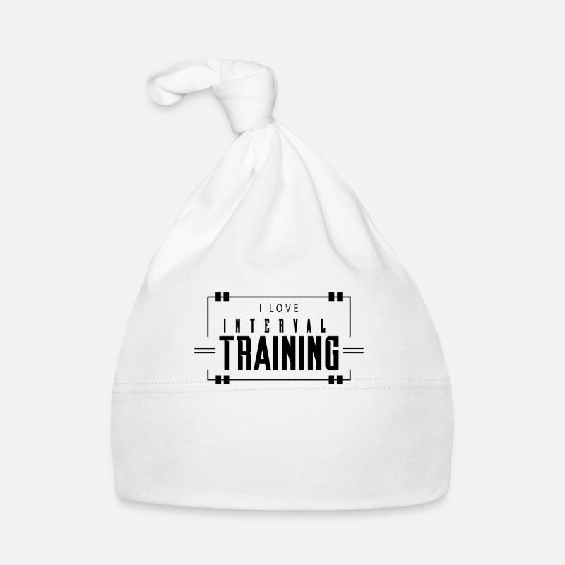 Team endurance training interval training interval Organic Baby Cap