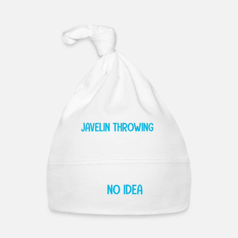 Speerwurf Speerwerfen Speerwerfer Javelin Throwing Baby Bio-Mütze