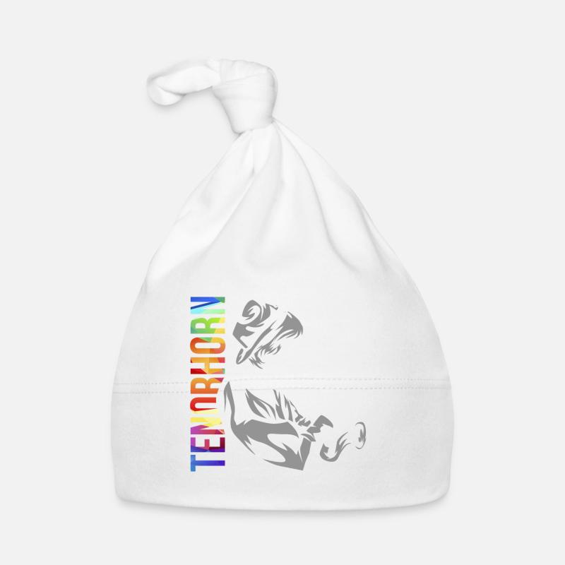 Tenorhorn Geschenk Baby Bio-Mütze