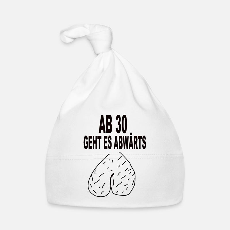 30.Geburtstag Baby Bio-Mütze
