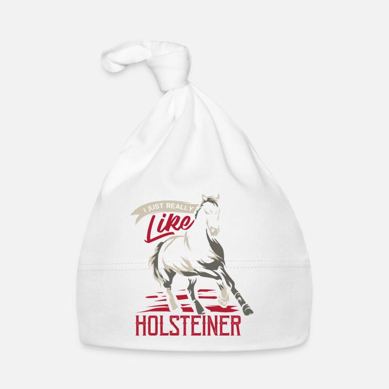 Holsteiner Pferd Baby Bio-Mütze