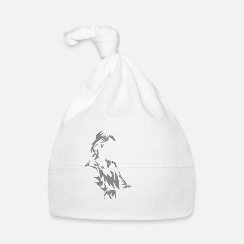 Fleuriste Fleuriste - Bonnet bio Bébé - blanc