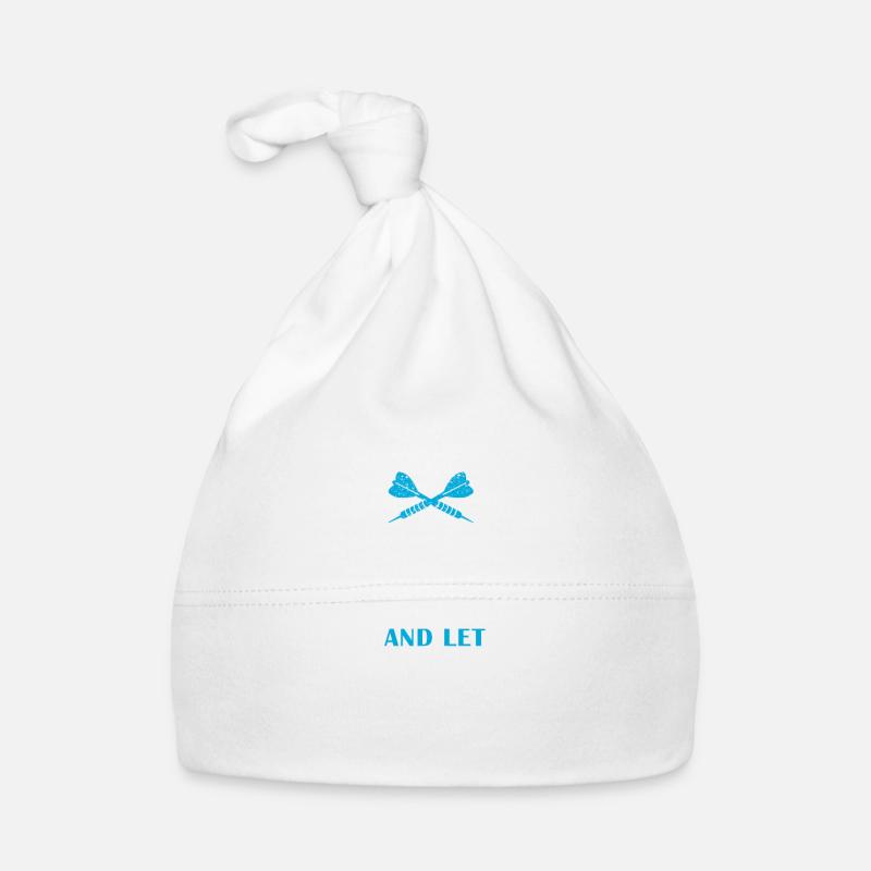 chemise de fléchettes - T-shirt drôle de fléchettes Bonnet bio Bébé
