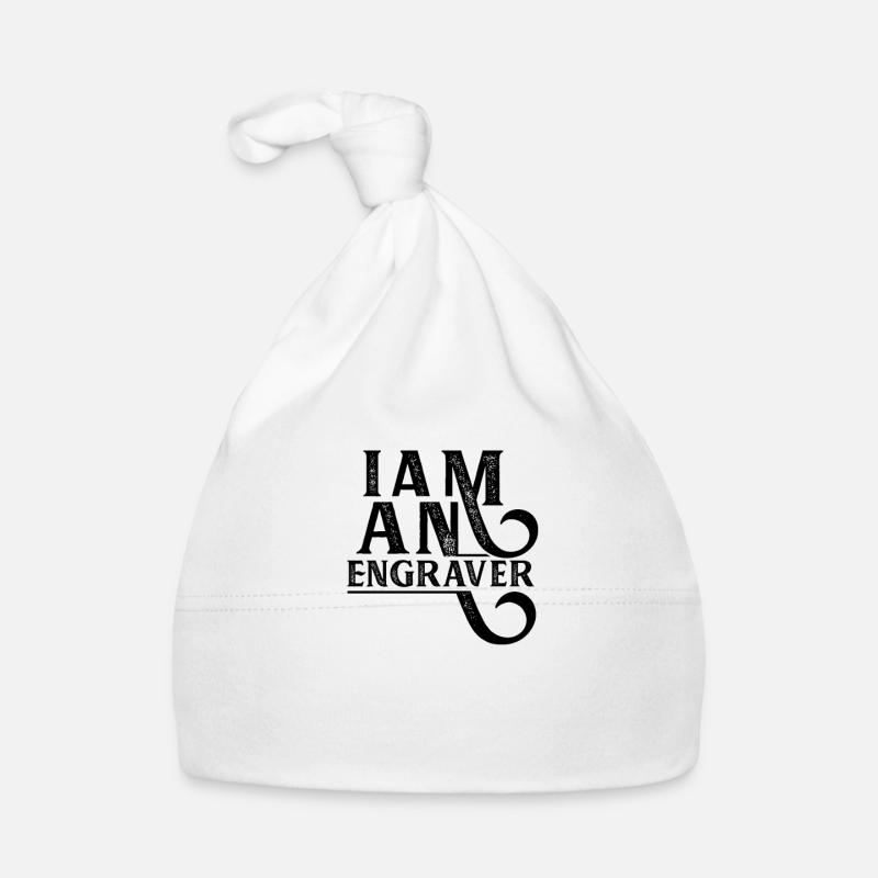 Engraver Engraving Engraving Engraving Team Organic Baby Cap