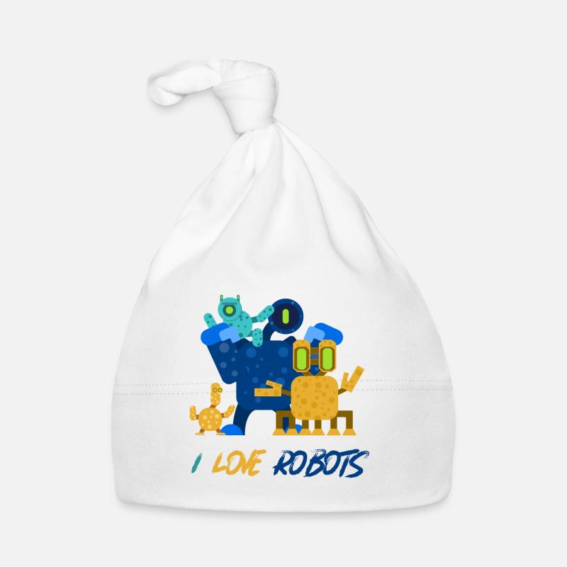 Robots Robots robots Bonnet bio Bébé