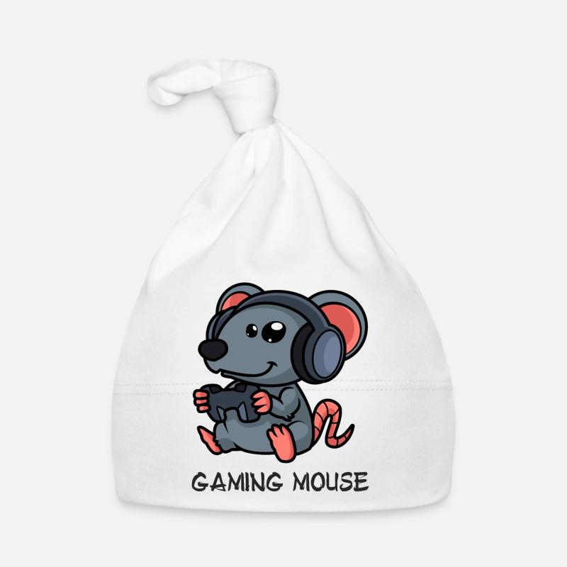 Jeu de souris souris Bonnet bio Bébé