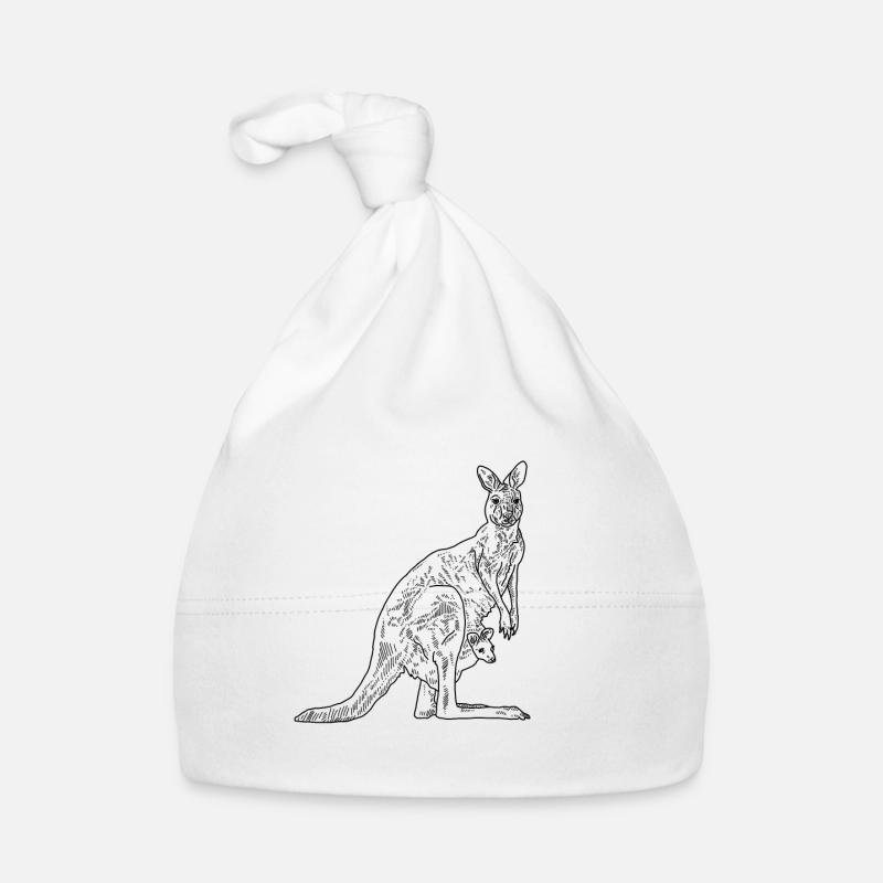 Känguru Baby Bio-Mütze