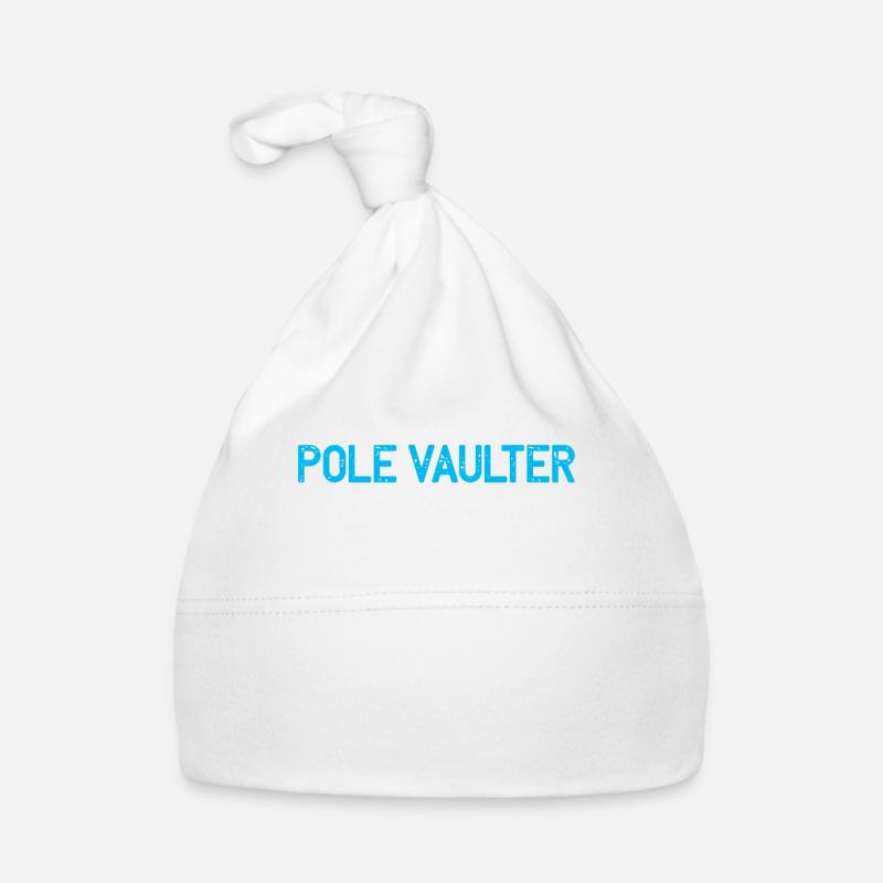 Pole Vault Vaulting Organic Baby Cap