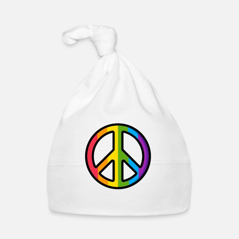 Peace Baby Bio-Mütze