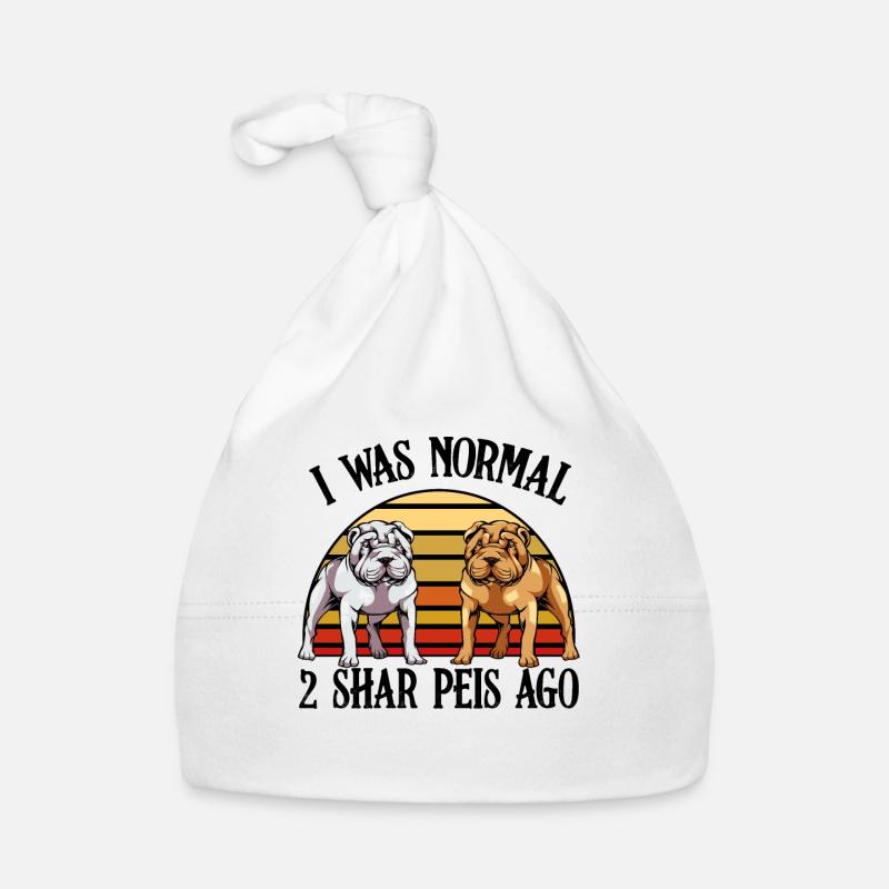 Shar Pei Baby Bio-Mütze