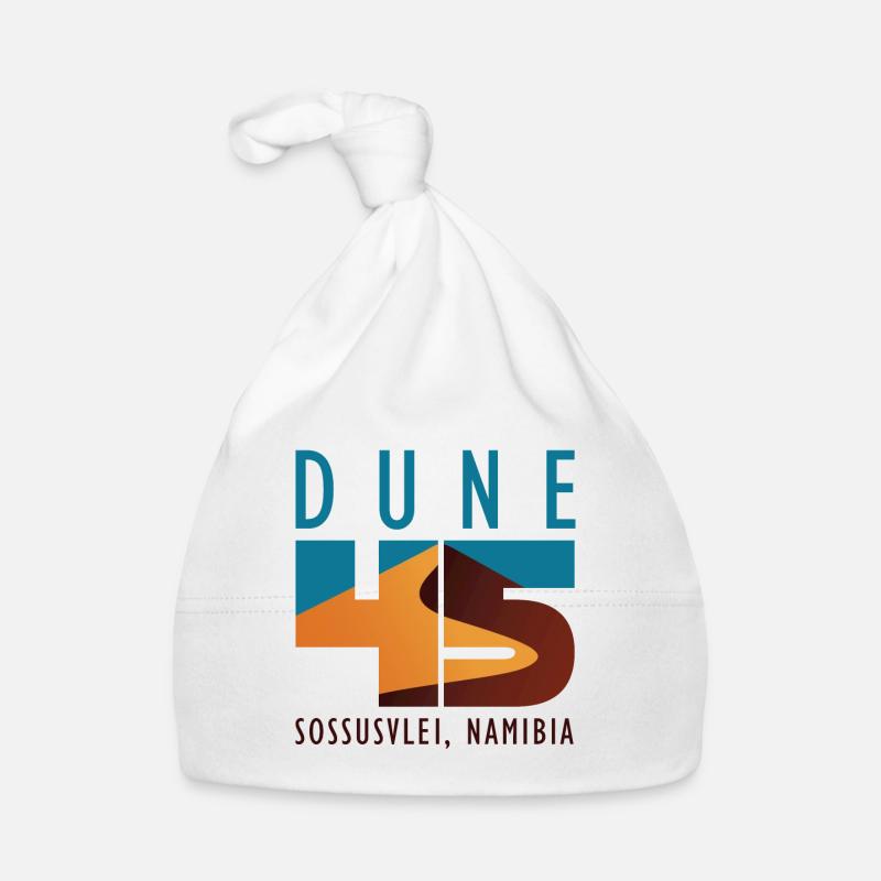 Dune 45 - Sossusvlei, Namibia - Baby Bio-Mütze - Weiß