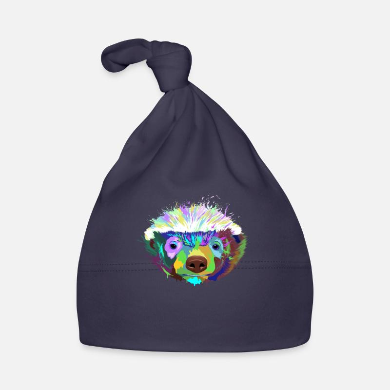 Splash Honey Badger Organic Baby Cap