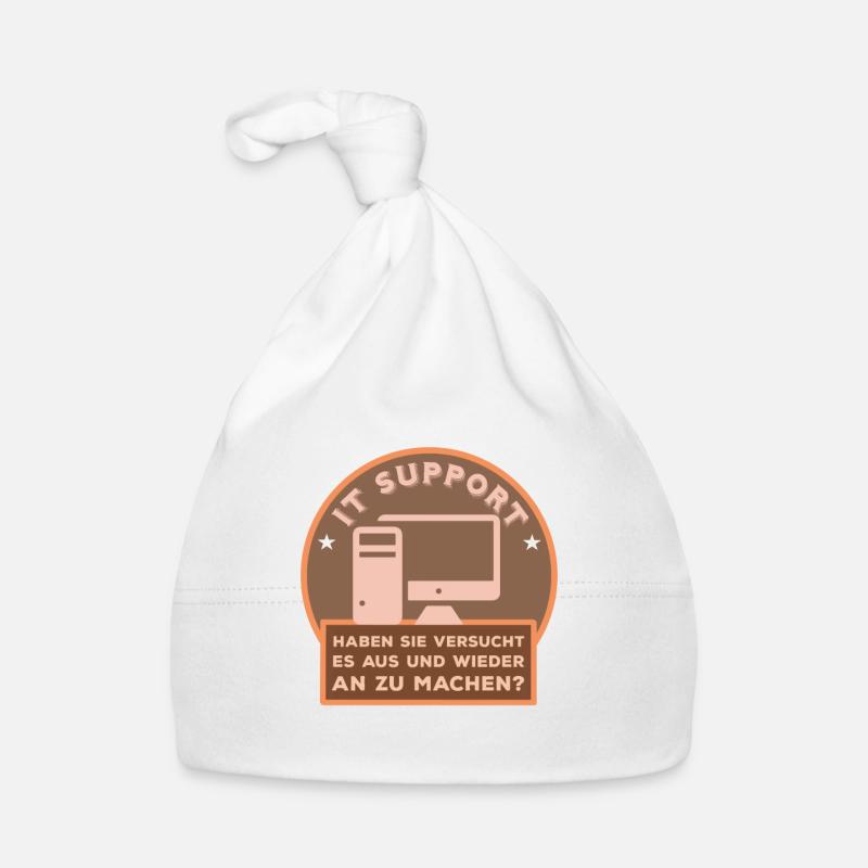 Computer - Tech Support Baby Bio-Mütze