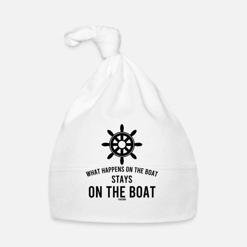 Cadeau de bateau de bateau de capitaine de voile Bonnet bio Bébé