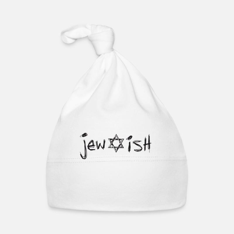 Jüdisch | Davidstern Baby Bio-Mütze