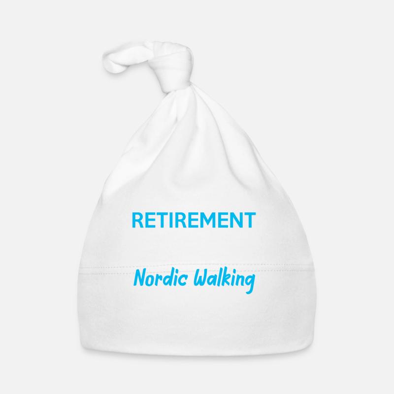 Nordic Walking Walker Walk Gift Organic Baby Cap
